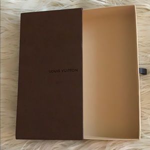 Authentic Louis Vuitton Long Wallet Box - Great!